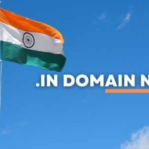 .in Domain Name for Your Website